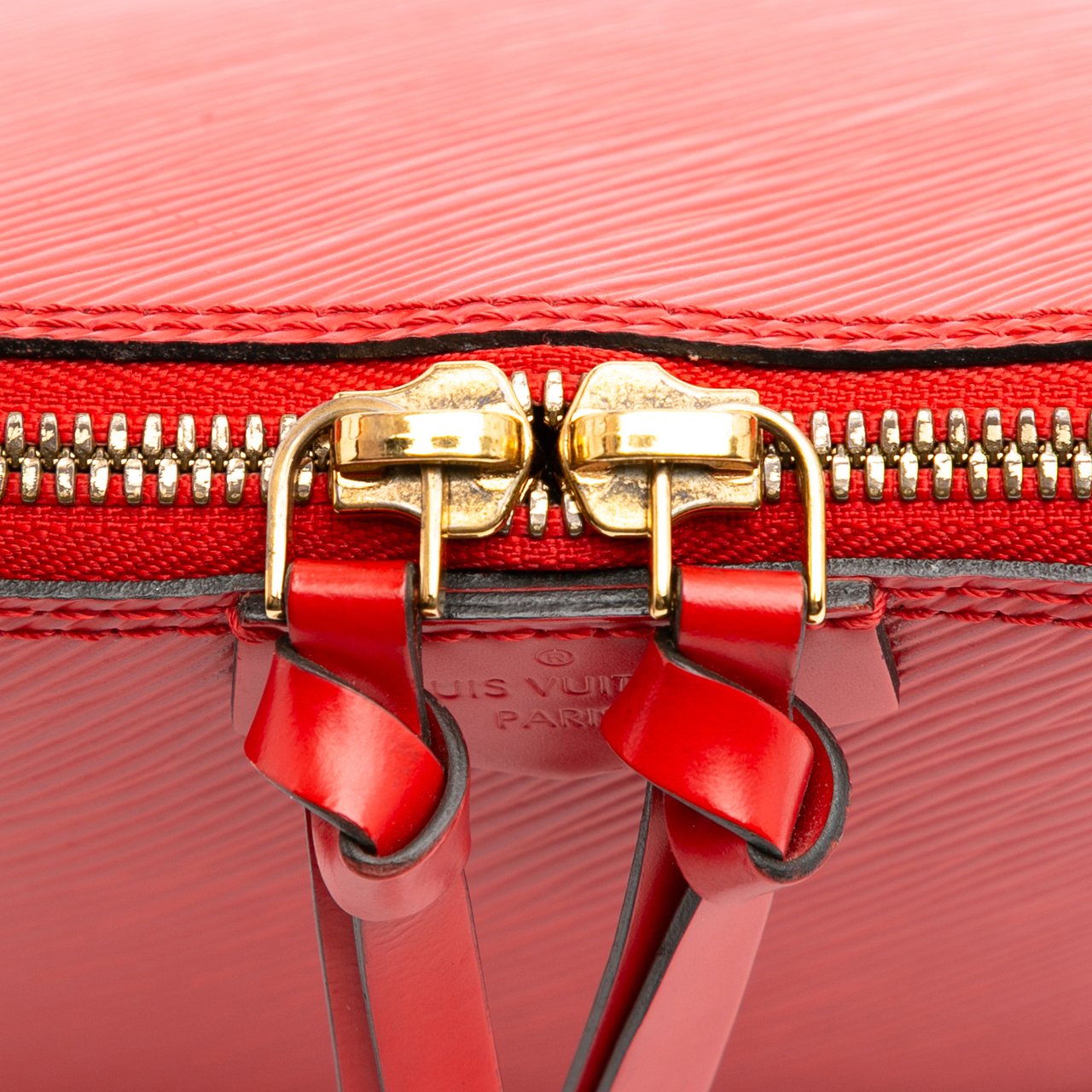 Louis Vuitton Epi Mini Alma Rood