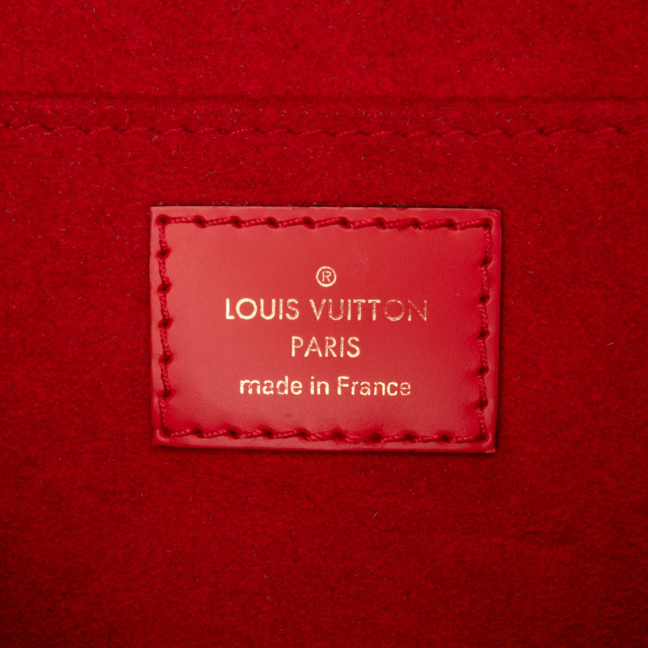 Louis Vuitton Epi Mini Alma Rood