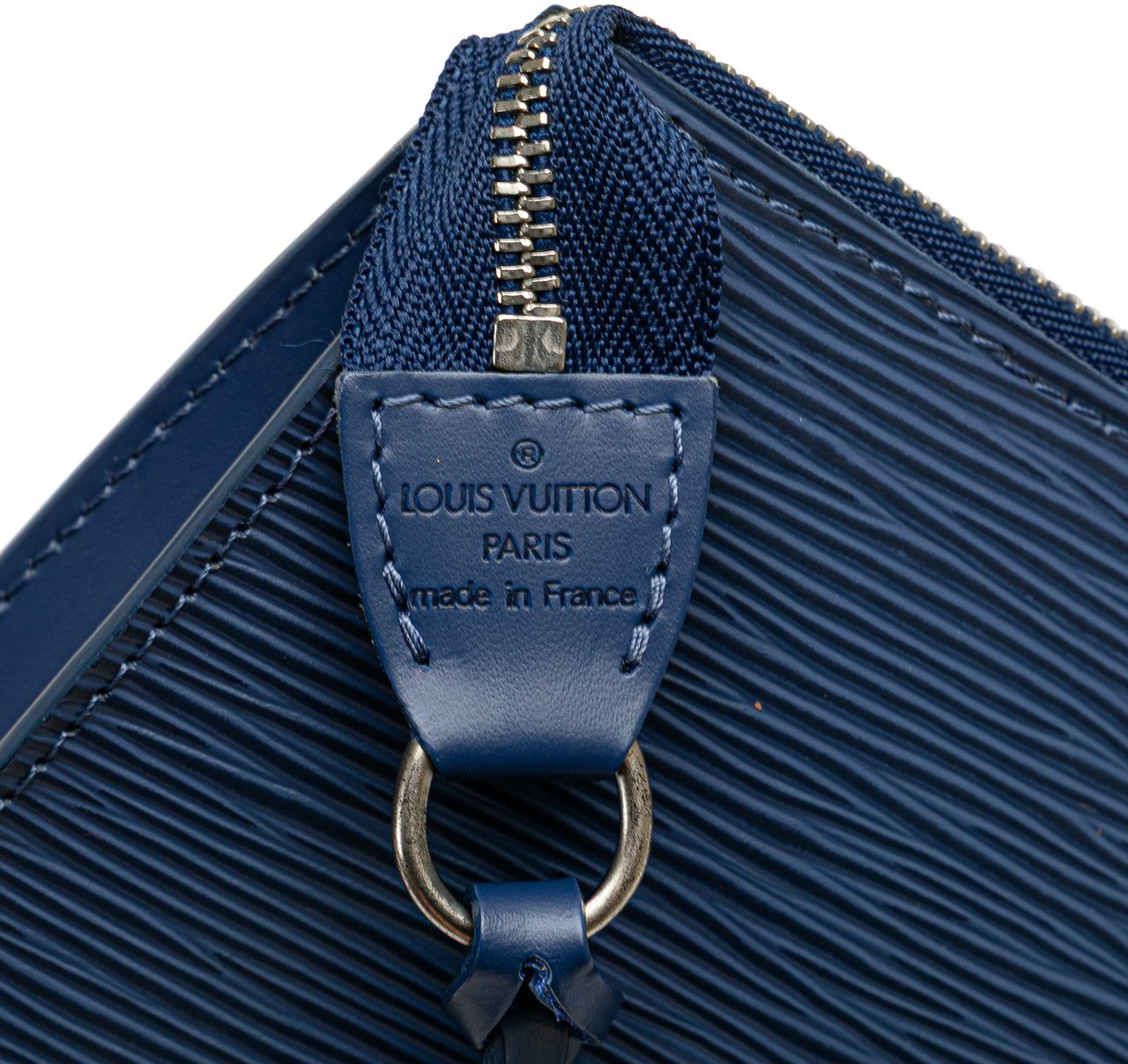 Louis Vuitton Epi Pochette Accessoires Blauw