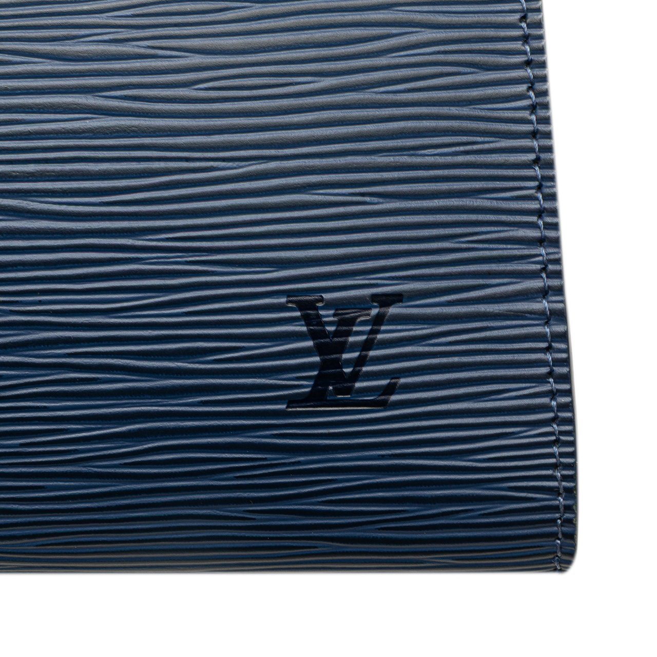 Louis Vuitton Epi Pochette Accessoires Blauw