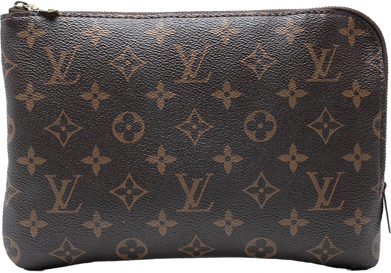 Louis Vuitton Monogram Etui Voyageur PM Bruin