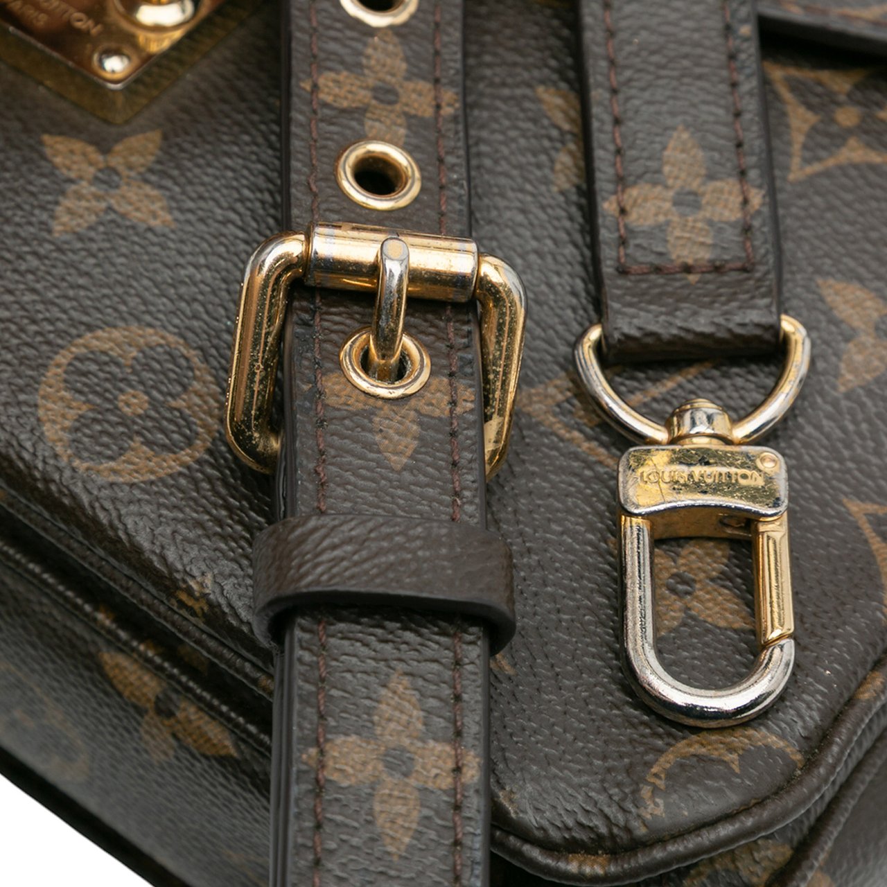 Louis Vuitton Monogram Pochette Metis Bruin