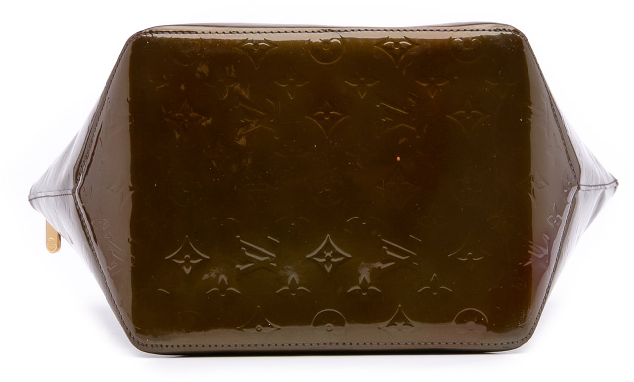 Louis Vuitton Monogram Vernis Bellevue PM Groen