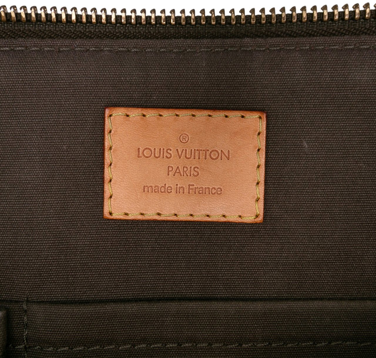Louis Vuitton Monogram Vernis Bellevue PM Groen