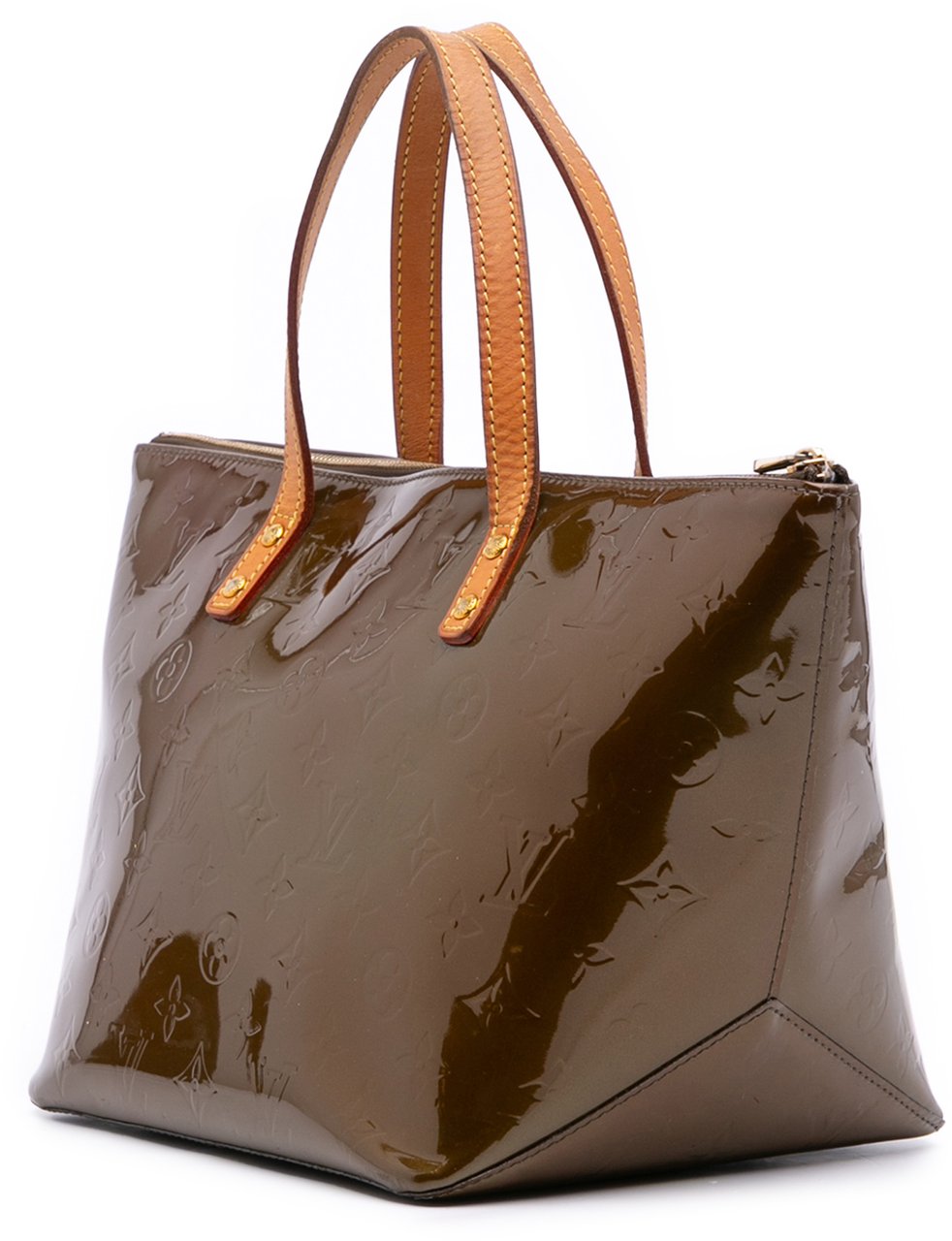 Louis Vuitton Monogram Vernis Bellevue PM Groen