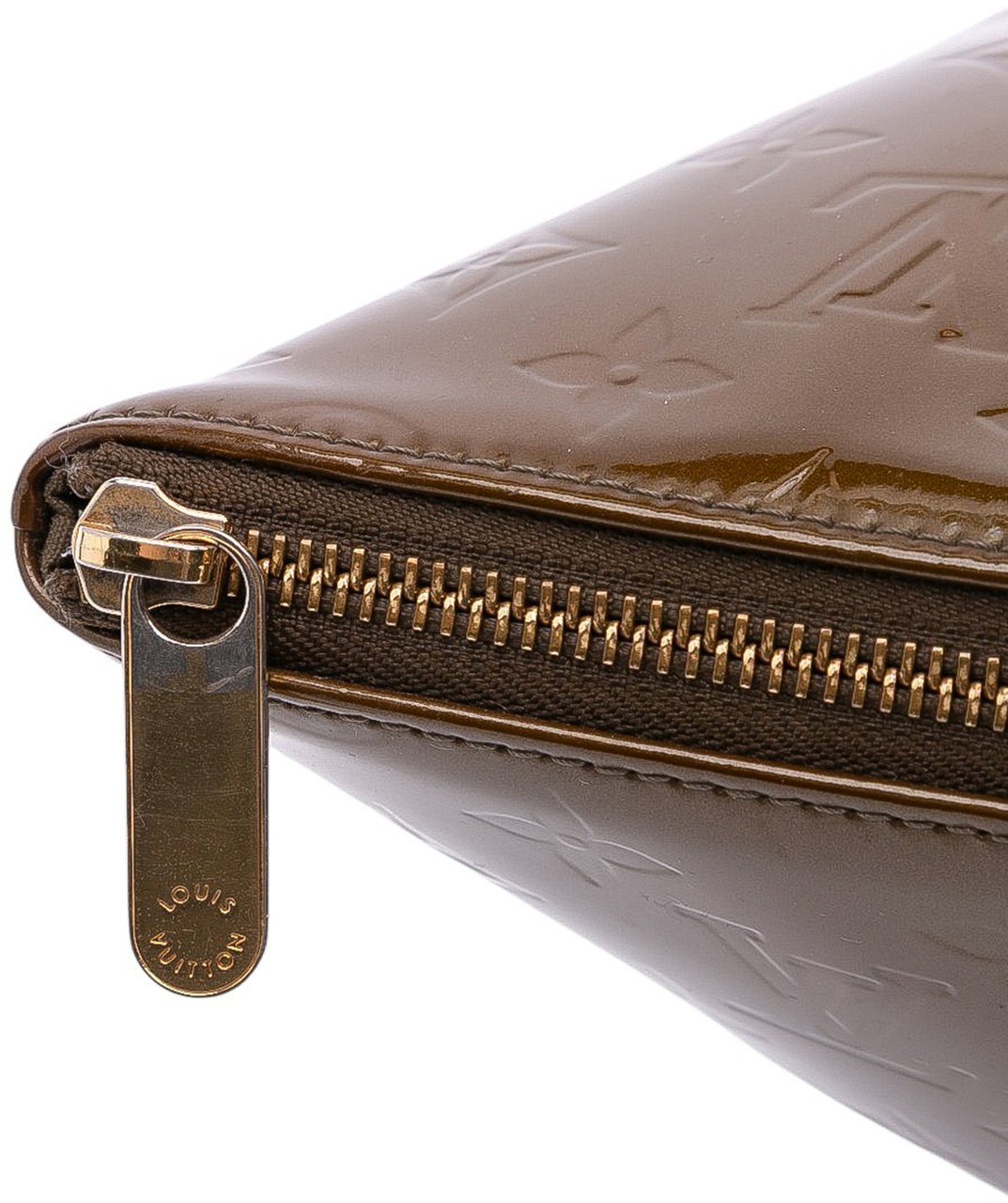 Louis Vuitton Monogram Vernis Bellevue PM Groen