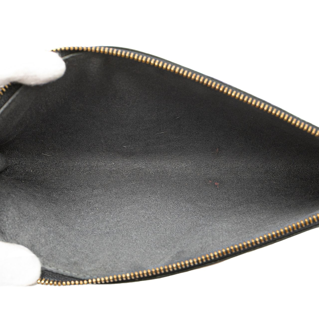 Louis Vuitton Epi Pochette Accessoires Zwart