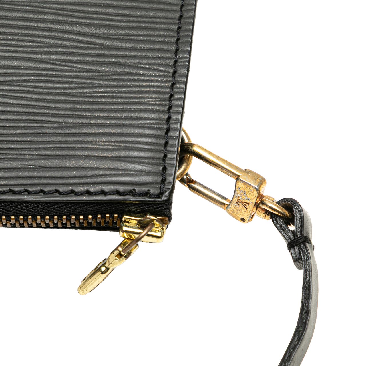 Louis Vuitton Epi Pochette Accessoires Zwart