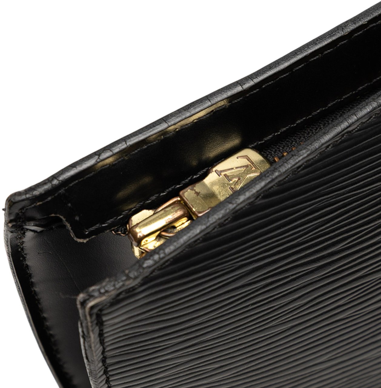 Louis Vuitton Epi Saint Jacques PM Short Strap Zwart