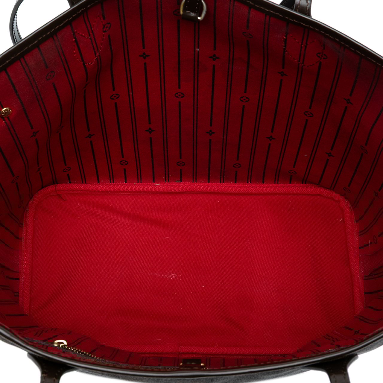 Louis Vuitton Damier Ebene Neverfull MM Bruin