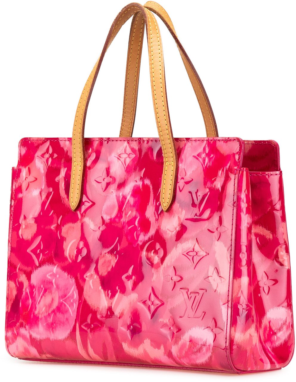 Louis Vuitton Monogram Vernis Ikat Catalina BB Roze