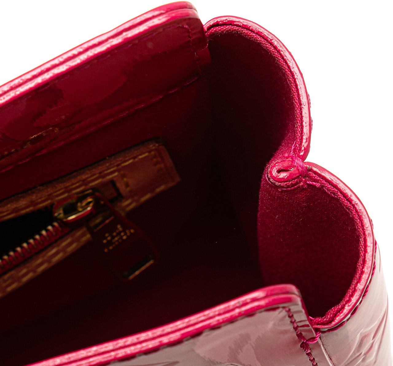 Louis Vuitton Monogram Vernis Ikat Catalina BB Roze