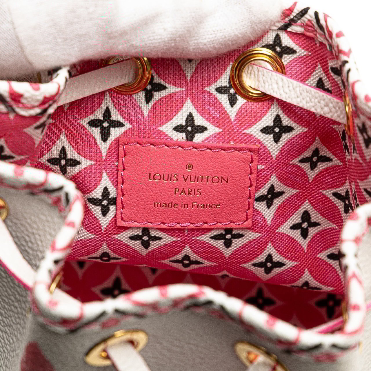 Louis Vuitton Monogram Watercolor Giant By the Pool Nano Noe Wit