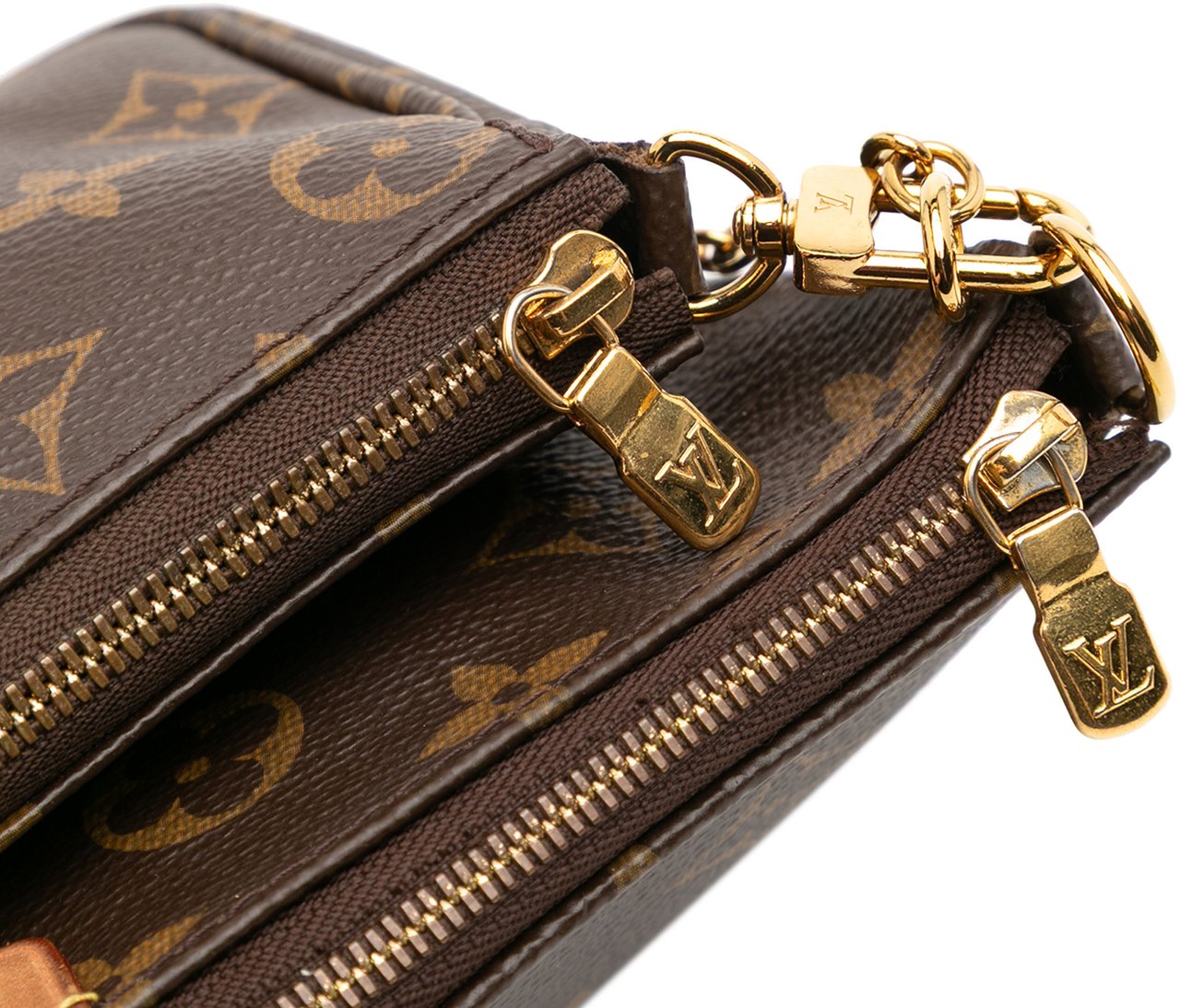 Louis Vuitton Monogram Multi Pochette Accessoires Bruin