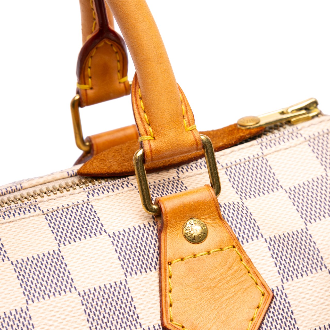 Louis Vuitton Damier Azur Speedy 25 Wit