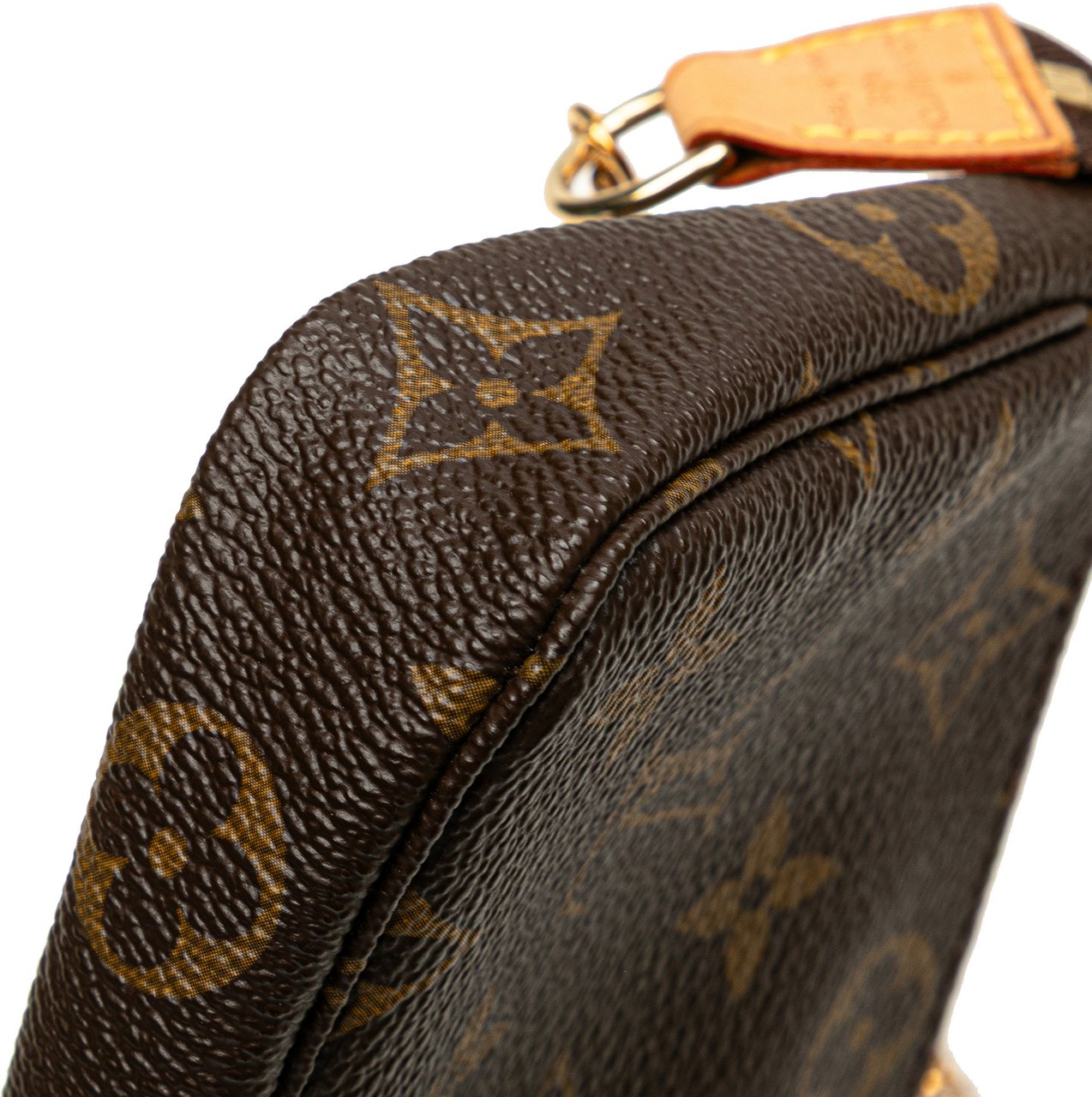 Louis Vuitton Monogram Mini Pochette Accessoires Bruin