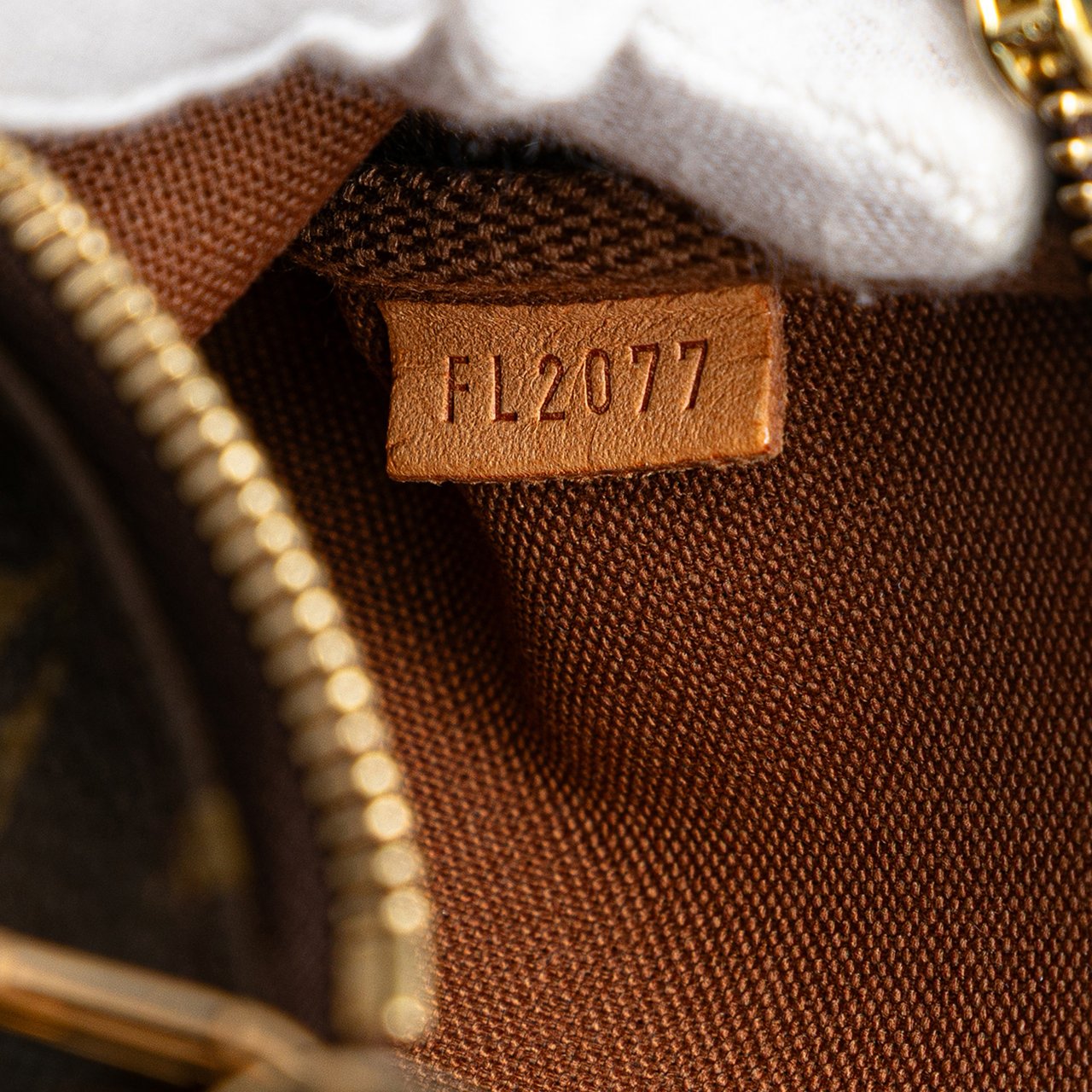 Louis Vuitton Monogram Mini Pochette Accessoires Bruin
