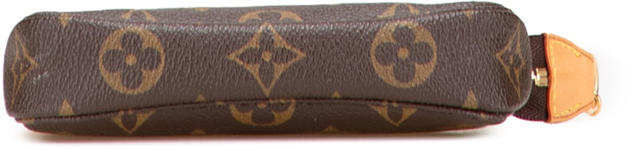 Louis Vuitton Monogram Mini Pochette Accessoires Bruin