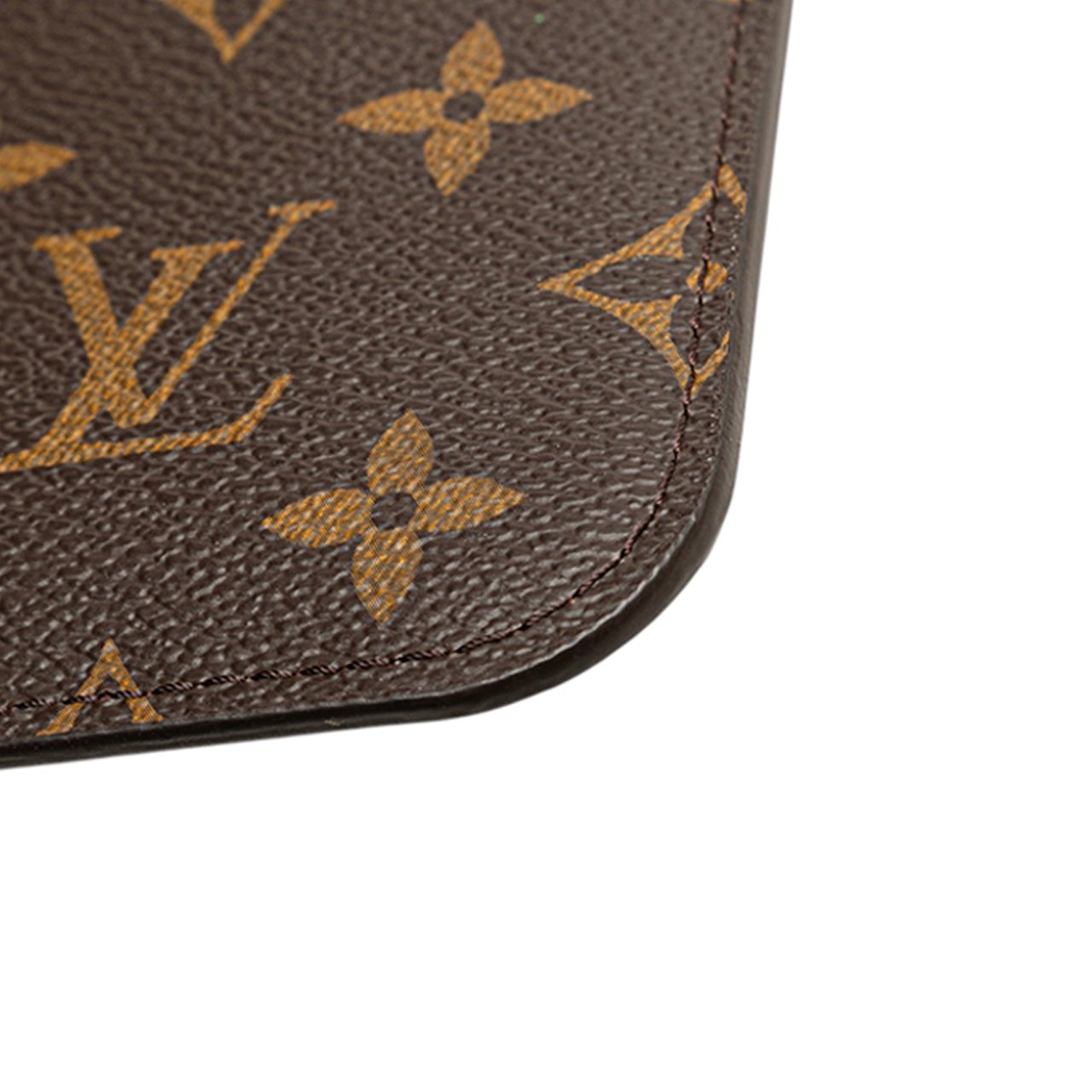 Louis Vuitton Monogram Neverfull Pouch Bruin