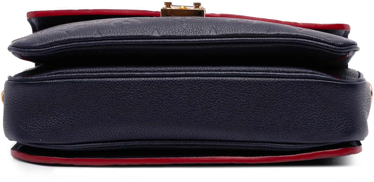 Louis Vuitton Monogram Empreinte Pochette Metis Blauw