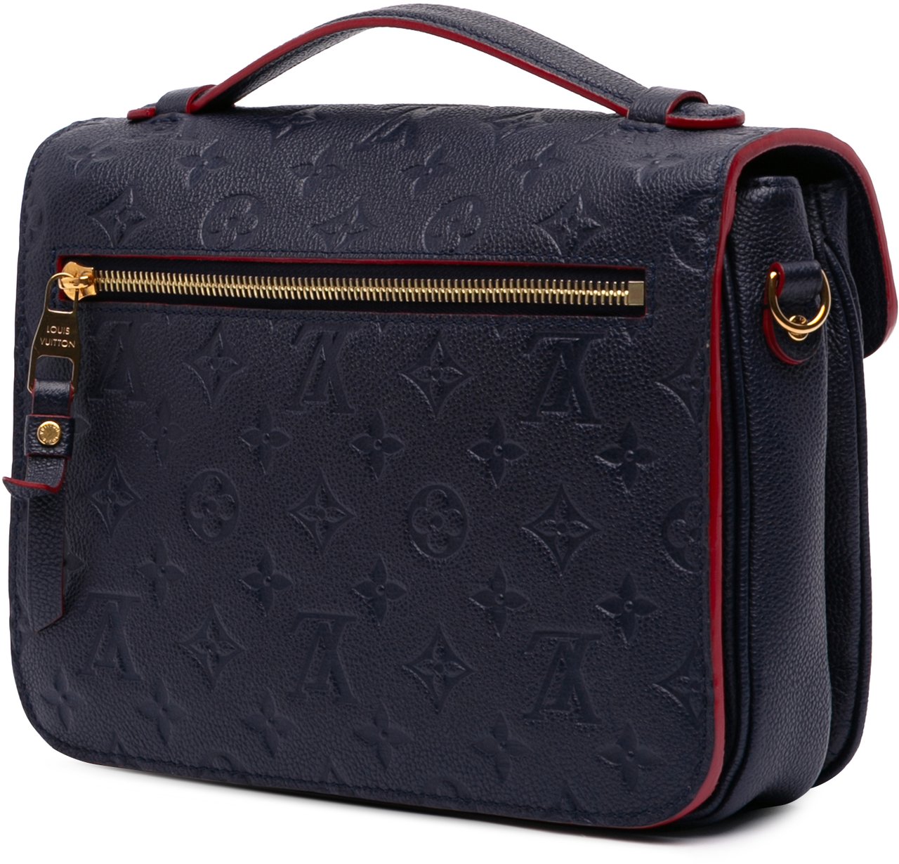 Louis Vuitton Monogram Empreinte Pochette Metis Blauw