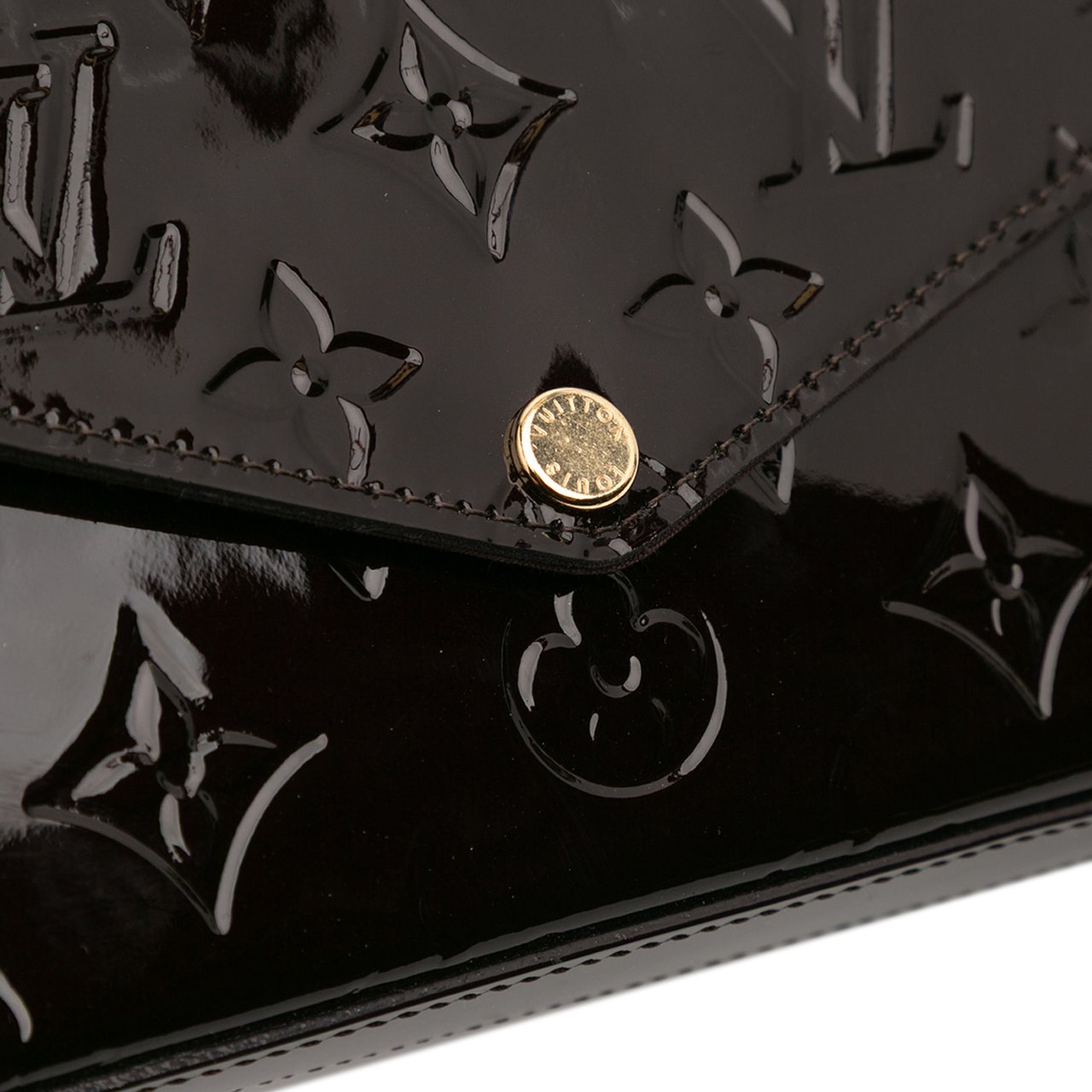 Louis Vuitton Monogram Vernis Pochette Felicie Paars