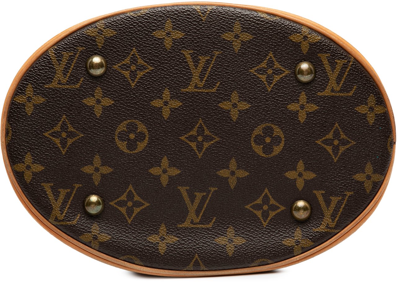 Louis Vuitton Monogram Petit Bucket Bruin