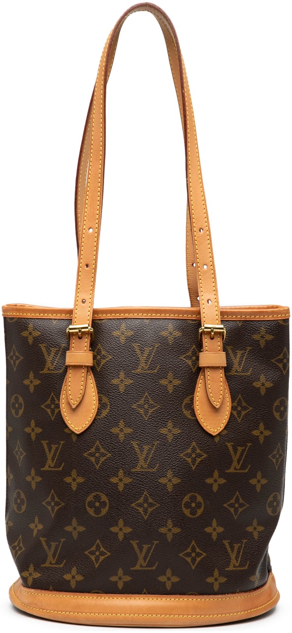 Louis Vuitton Monogram Petit Bucket Bruin