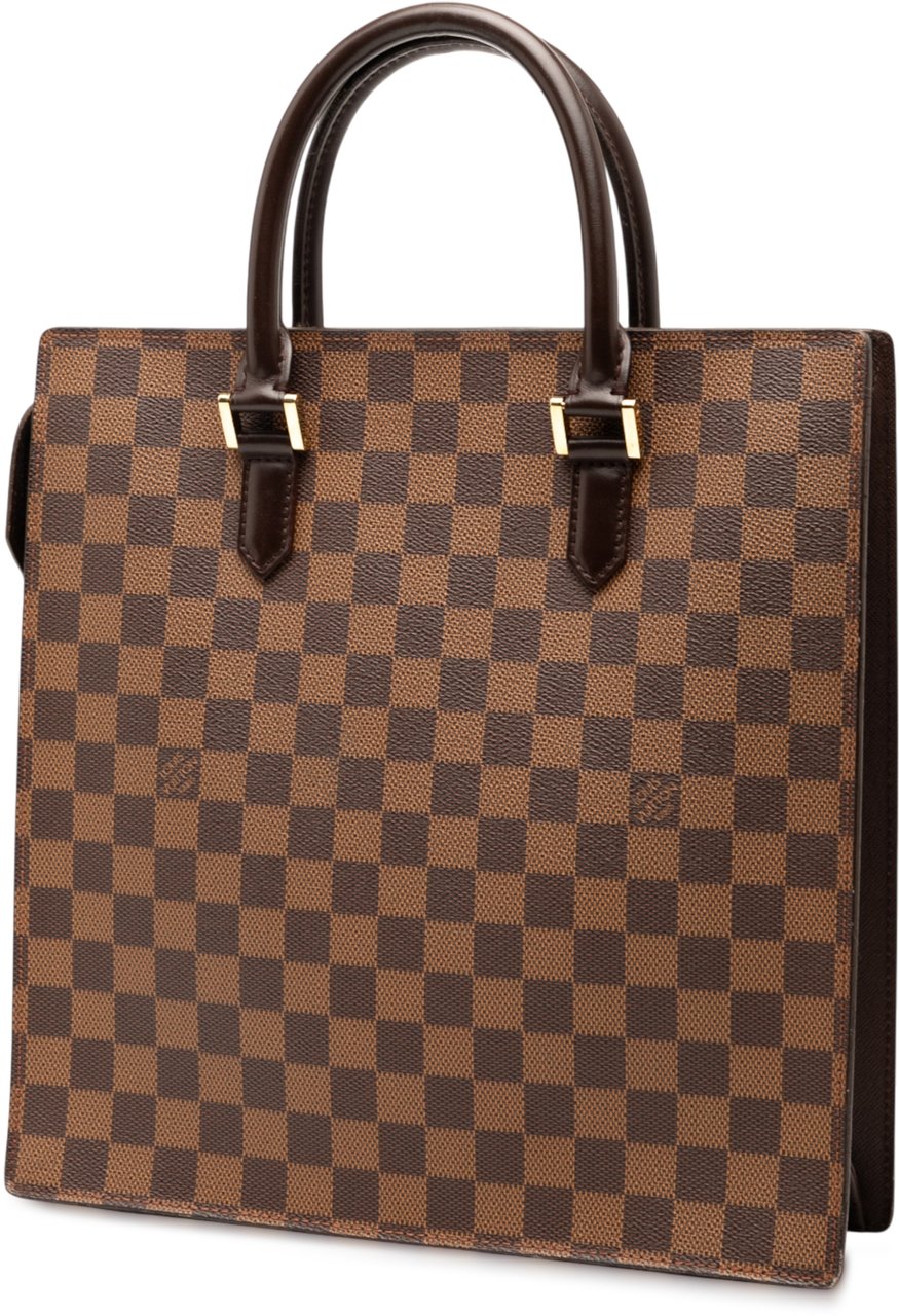 Louis Vuitton Damier Ebene Venice Sac Plat Bruin