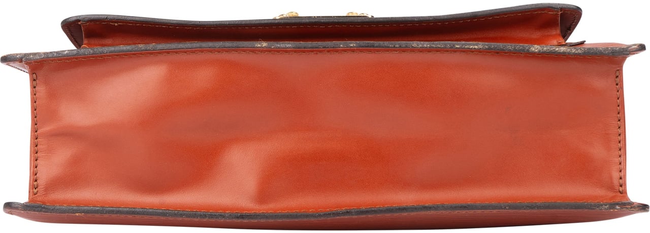 Louis Vuitton Louis Vuitton Cognac Epi Leather Monceau Handbag Divers