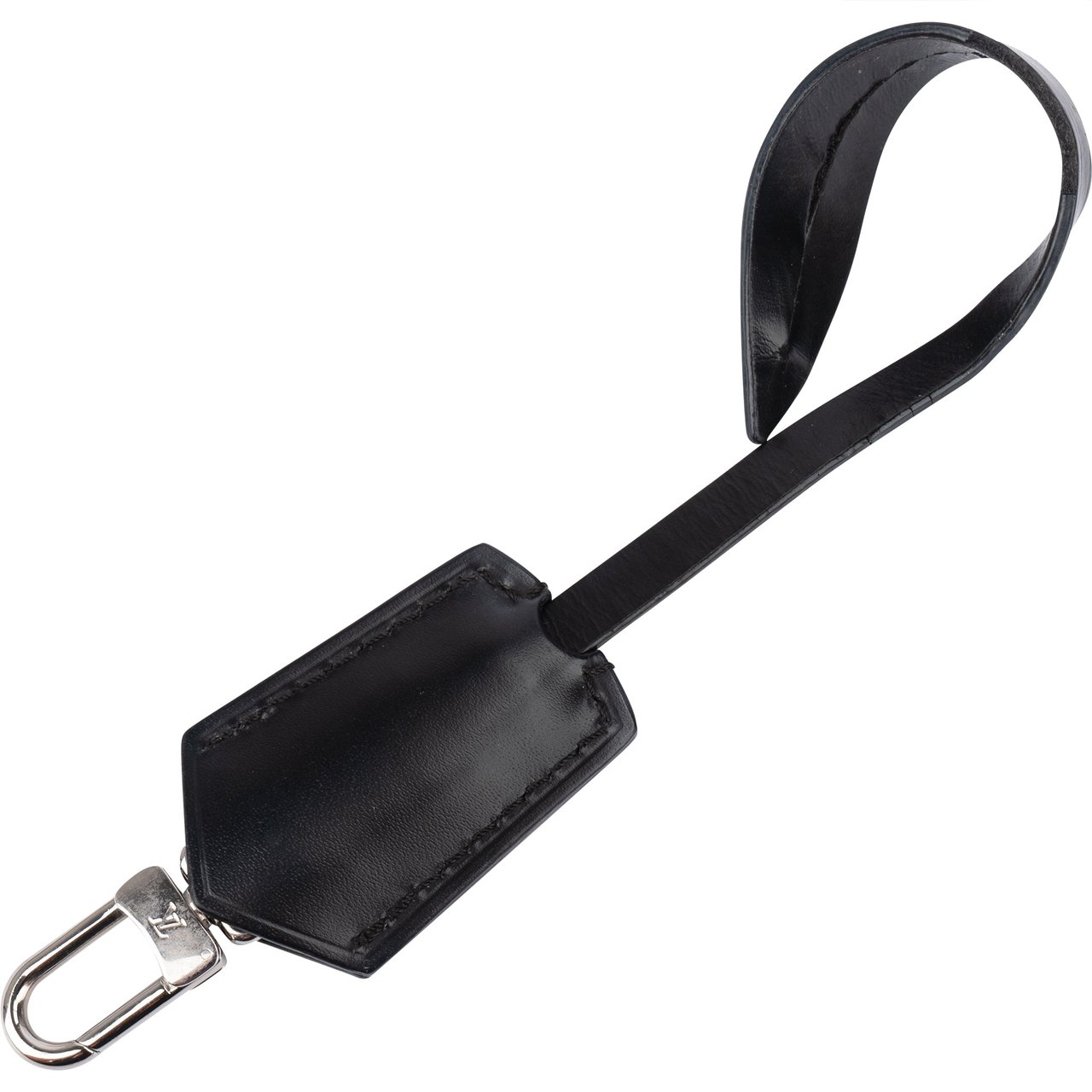 Louis Vuitton Louis Vuitton Noir Leather Carabiner Pendant Clochette Divers