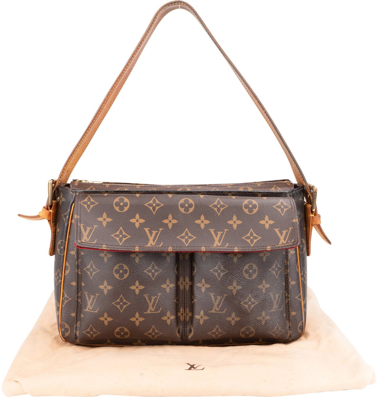Louis Vuitton Louis Vuitton Canvas Monogram Viva Cite Shoulder Bag Divers