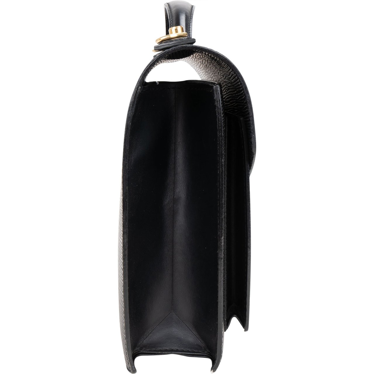 Louis Vuitton Louis Vuitton Noir Epi Leather Monceau Handbag Divers
