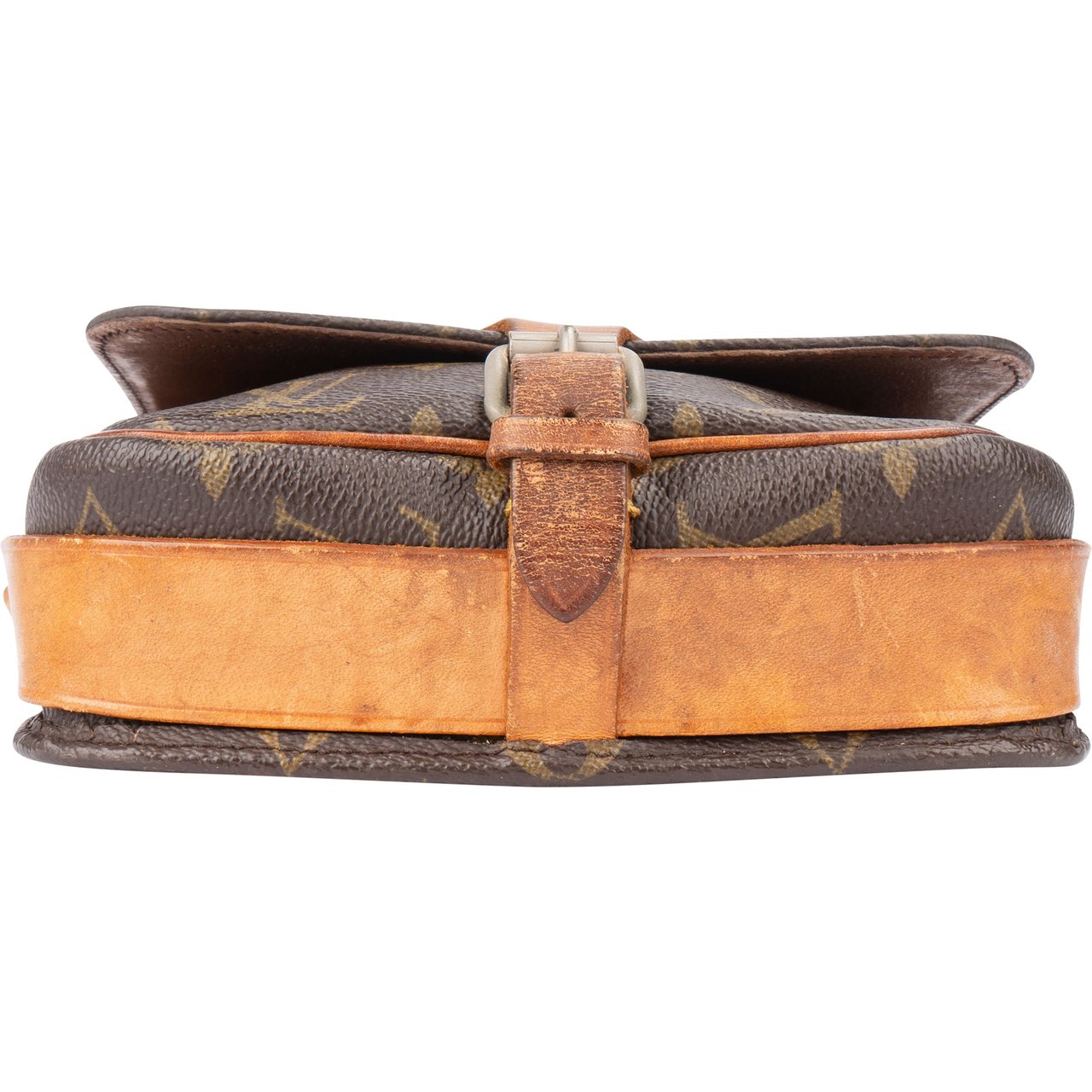 Louis Vuitton Louis Vuitton Canvas Monogram Cartouchiere PM Crossbody Bag Divers