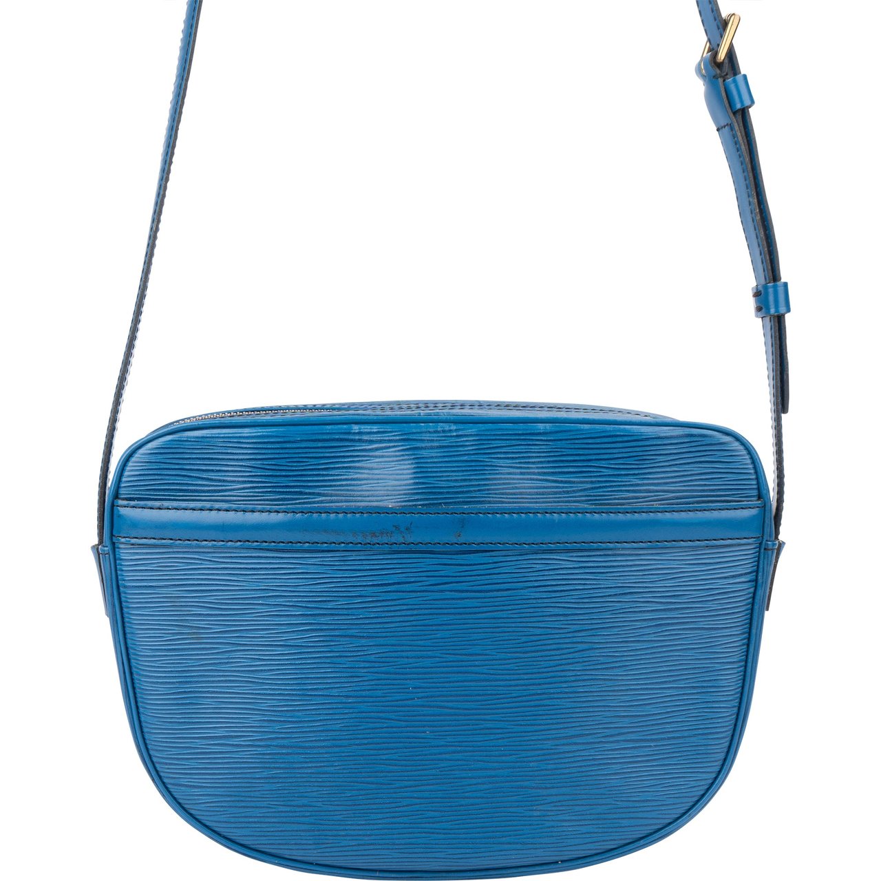 Louis Vuitton Louis Vuitton Bleu Epi Leather Jeune Fille MM Crossbody Bag Divers