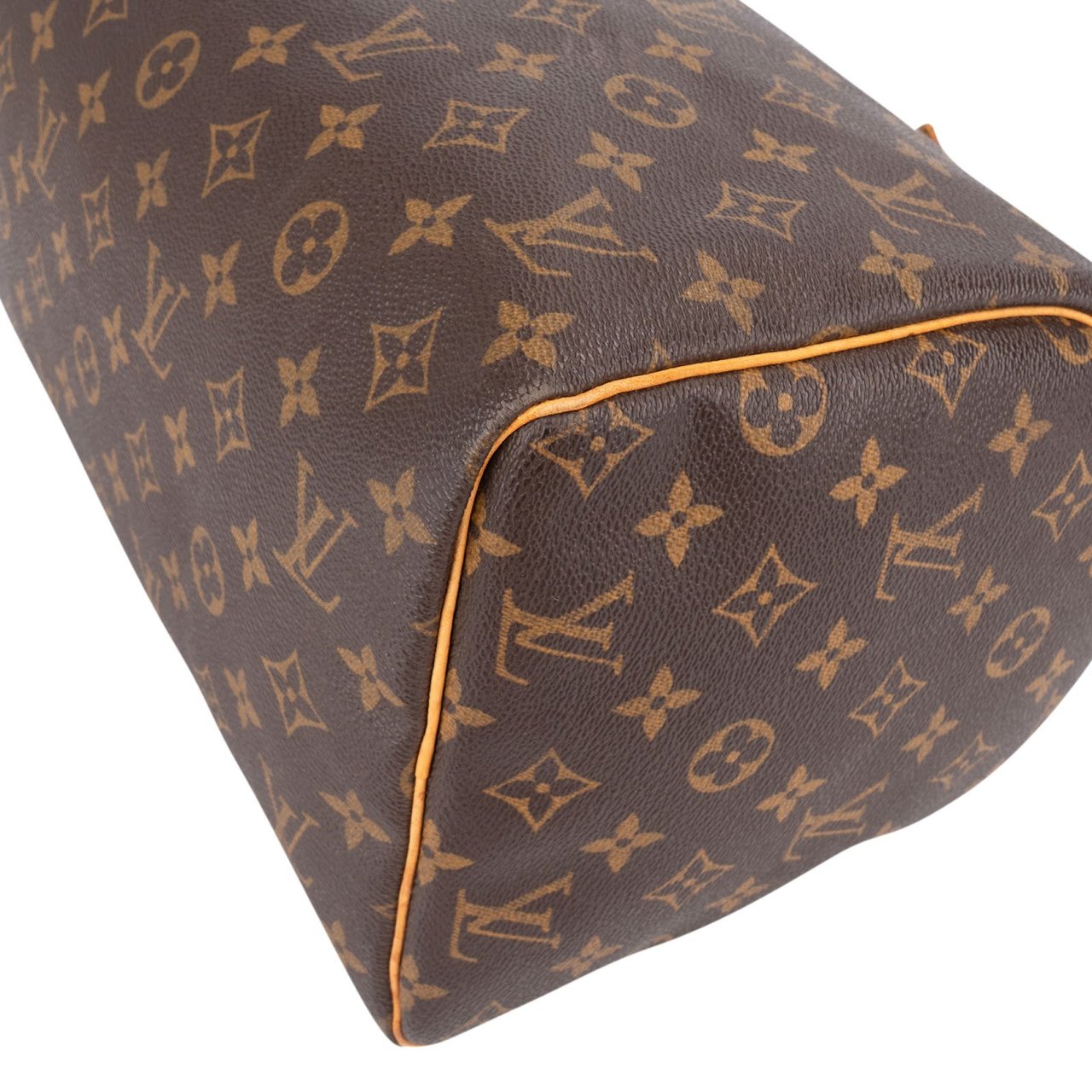 Louis Vuitton Louis Vuitton Monogram Canvas Speedy 30 Handbag Bruin