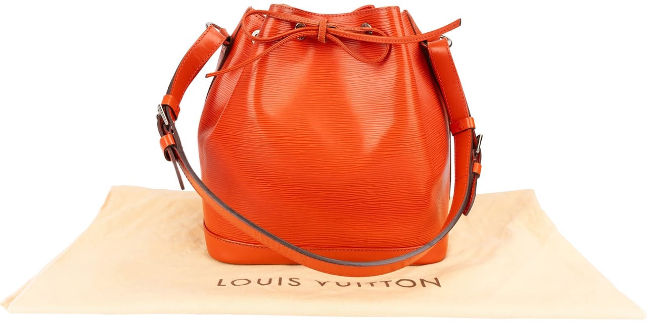 Louis Vuitton Louis Vuitton Orange Epi Leather NM Sac Noe Petit Shoulder Bag Oranje