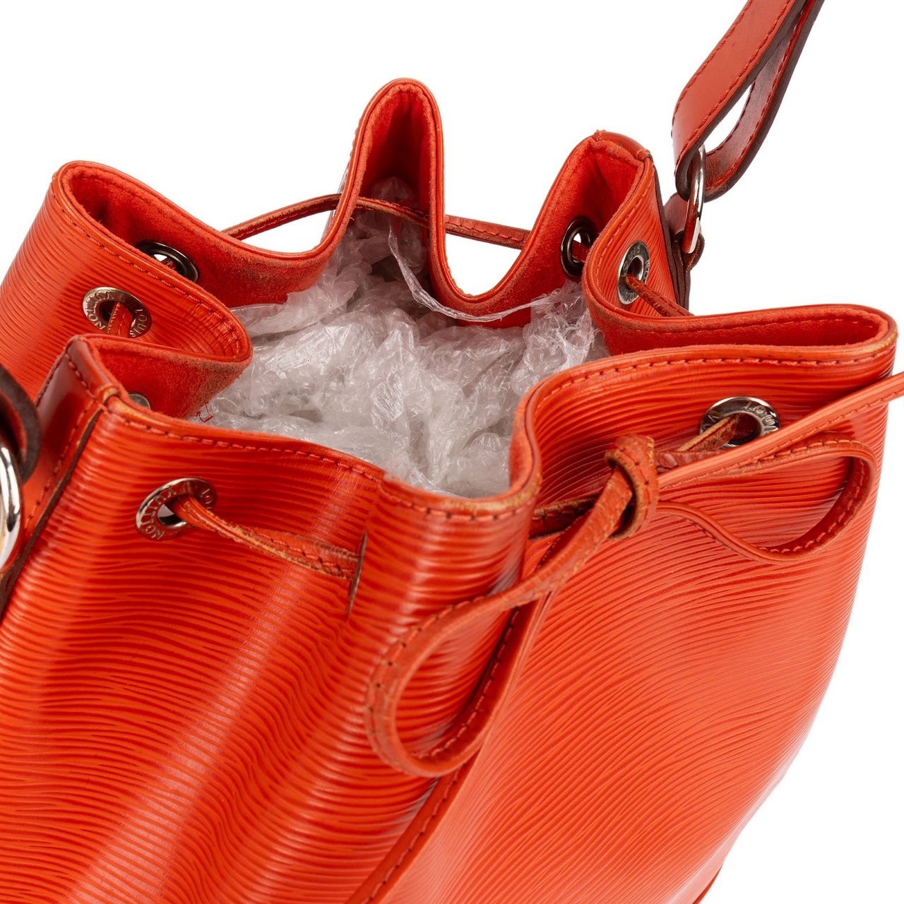 Louis Vuitton Louis Vuitton Orange Epi Leather NM Sac Noe Petit Shoulder Bag Oranje