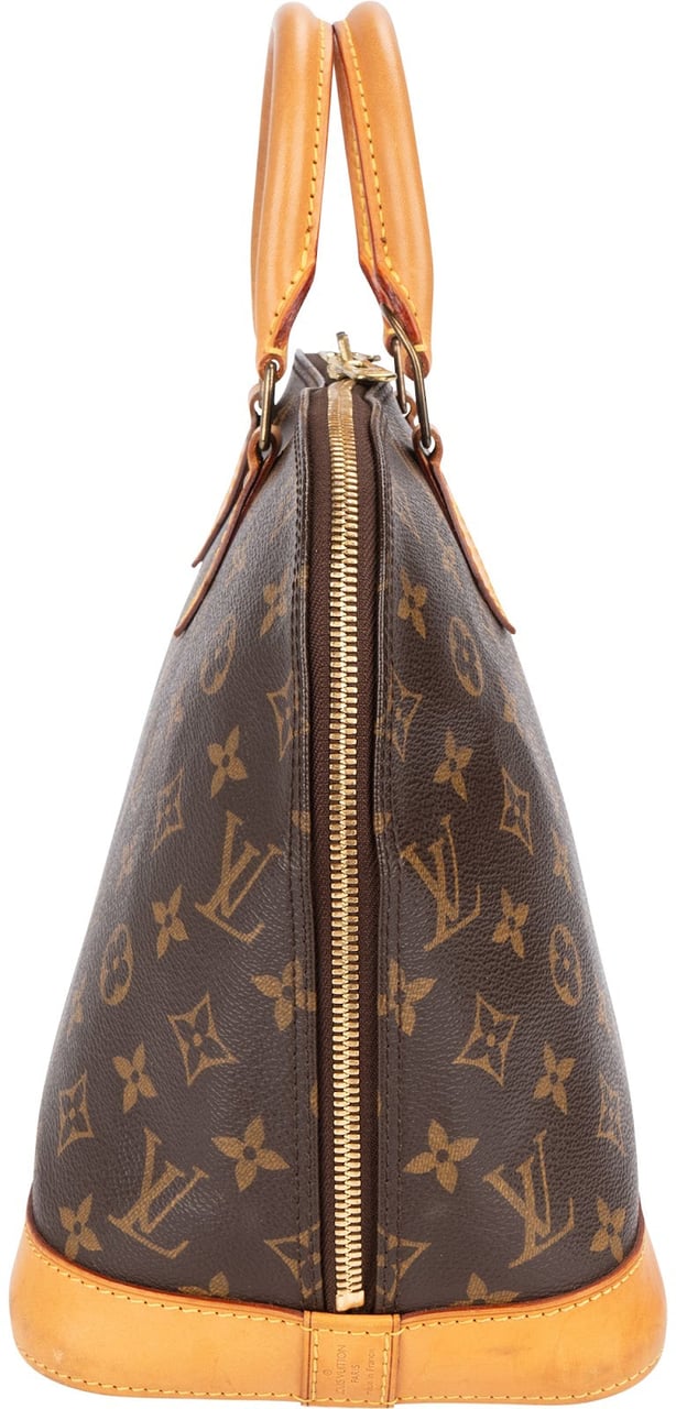 Louis Vuitton Louis Vuitton Monogram Canvas Alma PM Handbag Bruin
