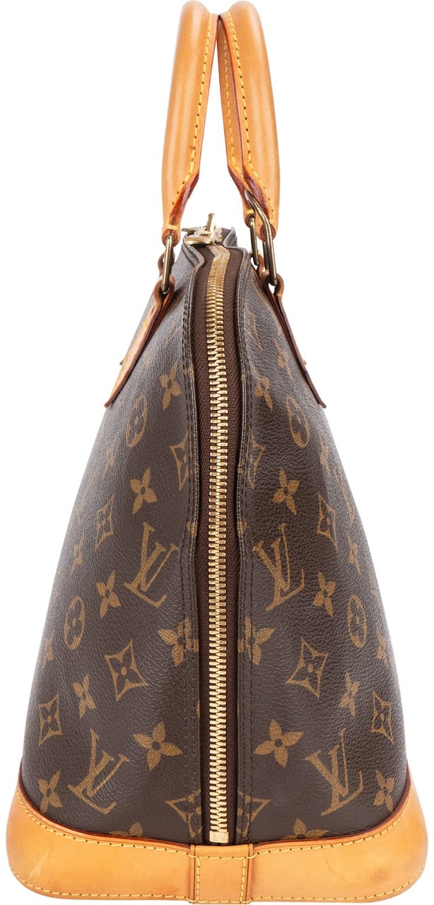 Louis Vuitton Louis Vuitton Monogram Canvas Alma PM Handbag Bruin