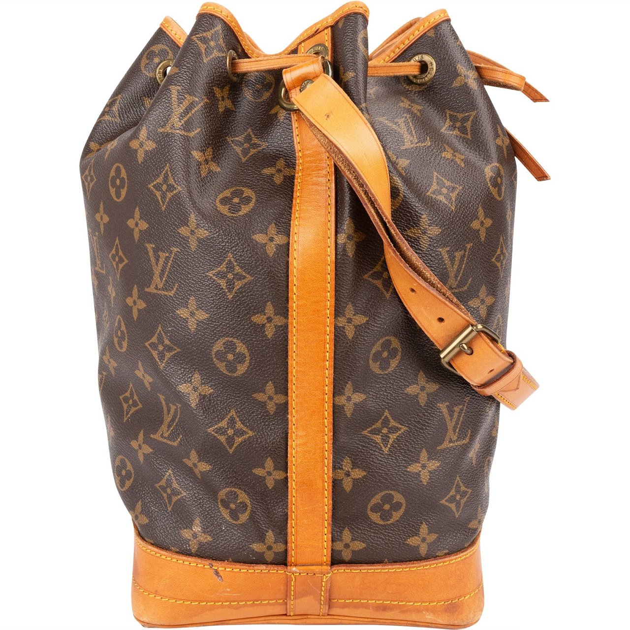 Louis Vuitton Louis Vuitton Monogram Canvas Sac Noé Grande Shoulder Bag Bruin