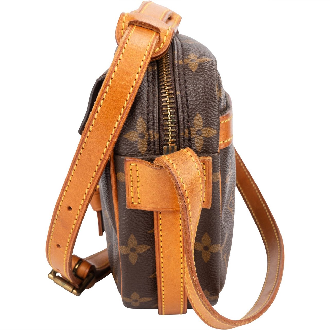 Louis Vuitton Louis Vuitton Monogram Canvas Jeune Fille PM Crossbody Bag Bruin