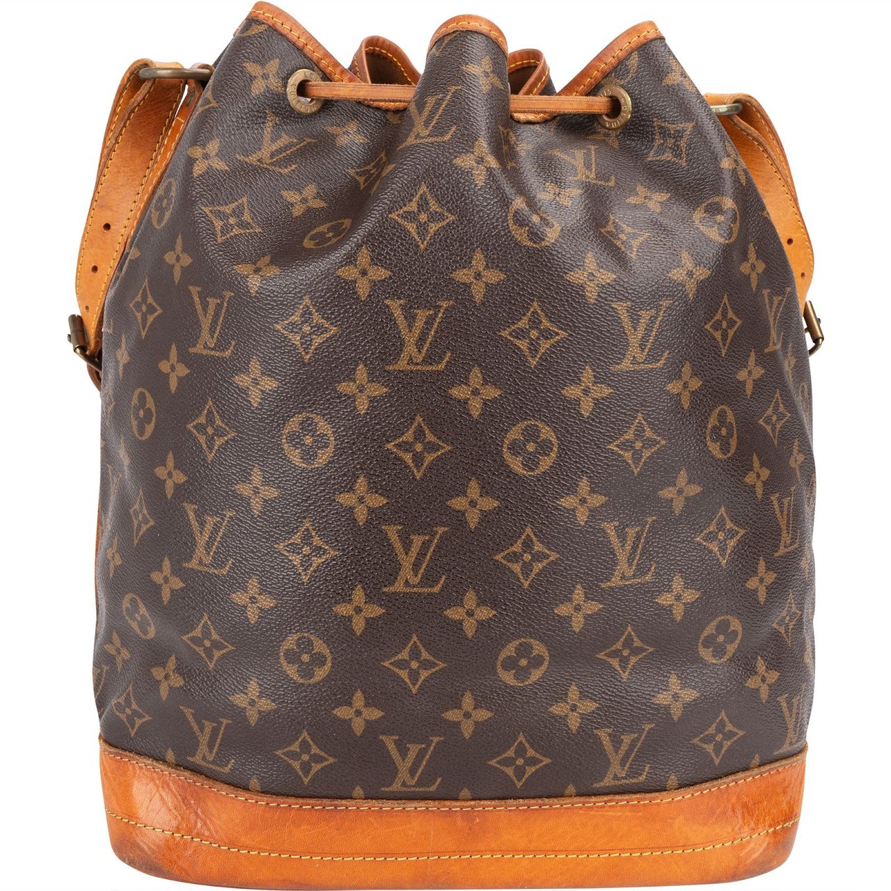 Louis Vuitton Louis Vuitton Monogram Canvas Sac Noé Grande Shoulder Bag Bruin