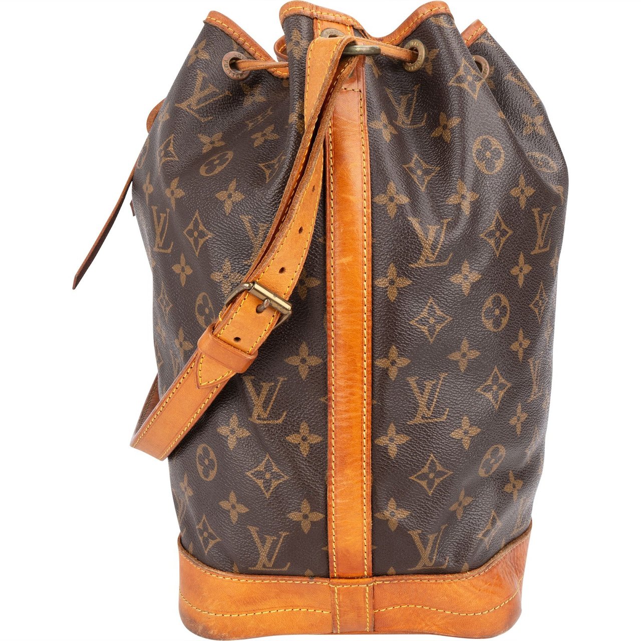 Louis Vuitton Louis Vuitton Monogram Canvas Sac Noé Grande Shoulder Bag Bruin