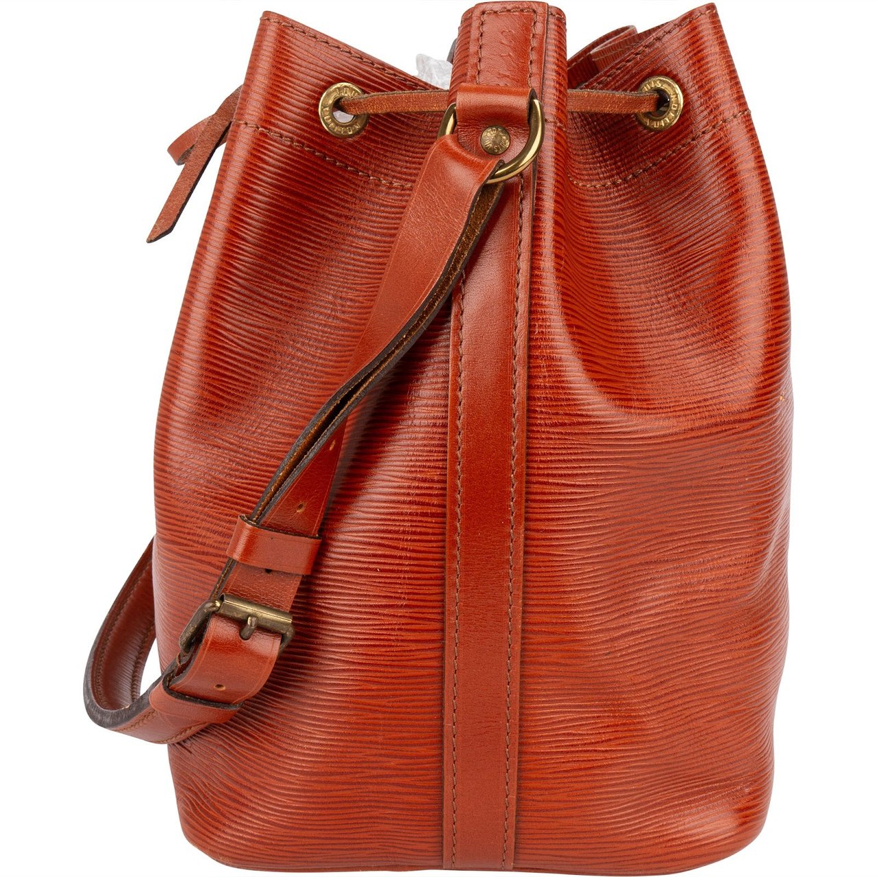Louis Vuitton Brown Epi Leather Sac Noé Petit Shoulder Bag Oranje
