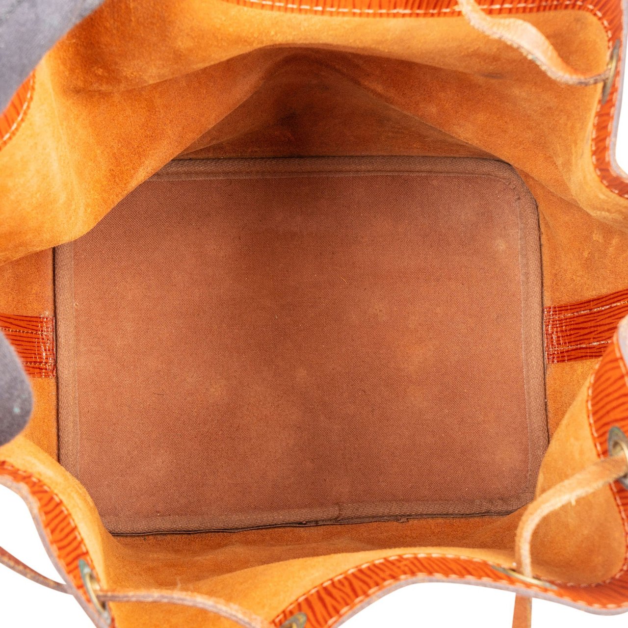 Louis Vuitton Brown Epi Leather Sac Noé Petit Shoulder Bag Oranje