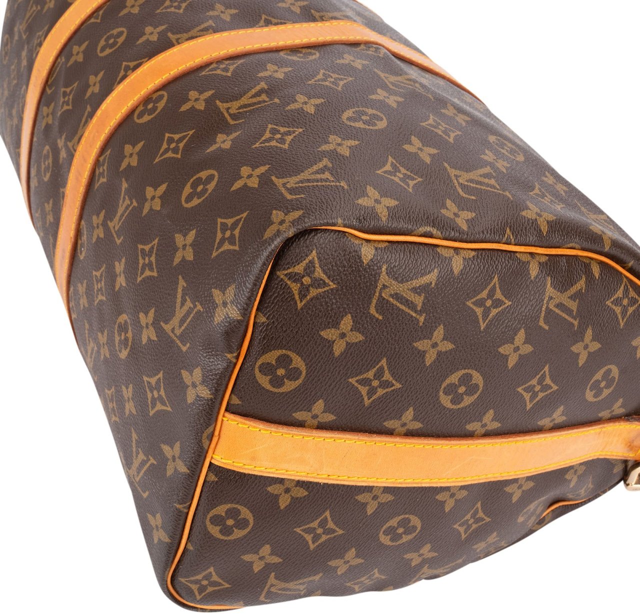 Louis Vuitton Louis Vuitton Monogram Canvas Keepall 45 Bandoulière Travel Bag Bruin