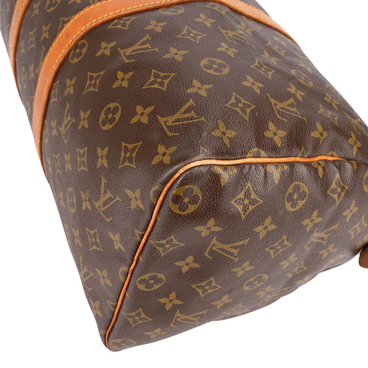 Louis Vuitton Louis Vuitton Monogram Canvas Keepall 45 Travel Bag Bruin