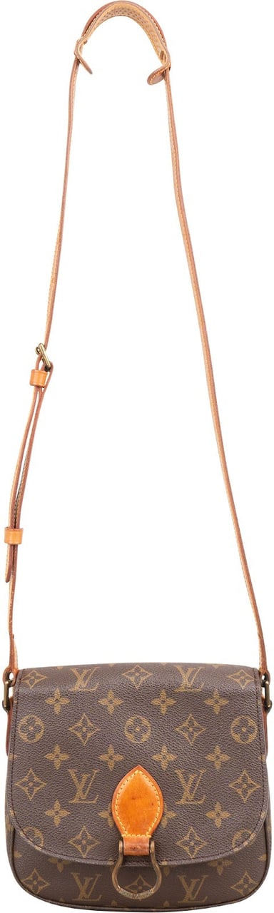Louis Vuitton Louis Vuitton Monogram Canvas Saint Cloud MM Crossbody Bag Bruin