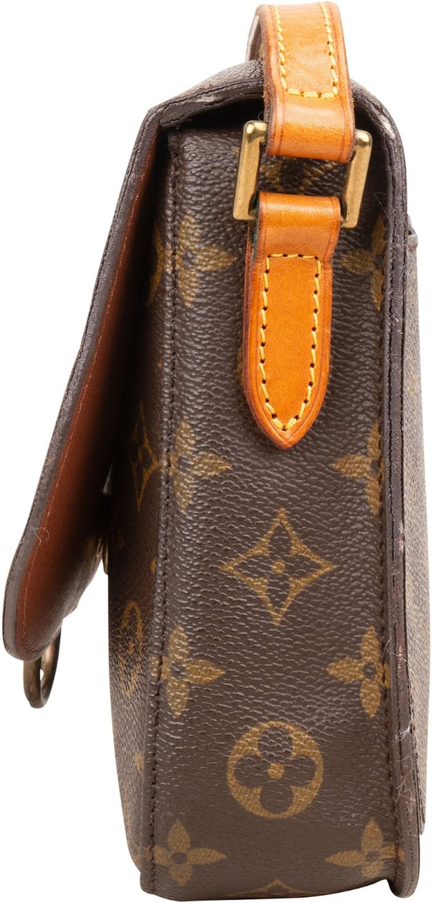 Louis Vuitton Louis Vuitton Monogram Canvas Saint Cloud MM Crossbody Bag Bruin